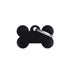 Navnetegn ben small 1,9x3 cm sort - Maxi Zoo Danmark