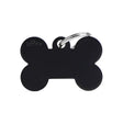 Navnetegn ben big 2,5x3,8 cm sort - Maxi Zoo Danmark