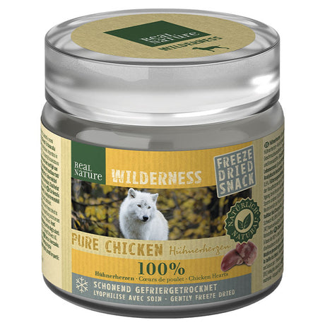 Wilderness freeze driedKylling hjerte 40 g - Maxi Zoo Danmark
