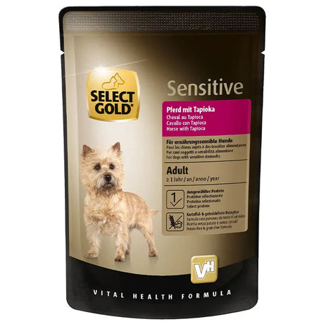 Sensitive pouch Hest og  tapioca 100 g - Maxi Zoo Danmark