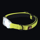 USB lyshalsbånd  Polar Light L ca 300 m synlighed gul - Maxi Zoo Danmark
