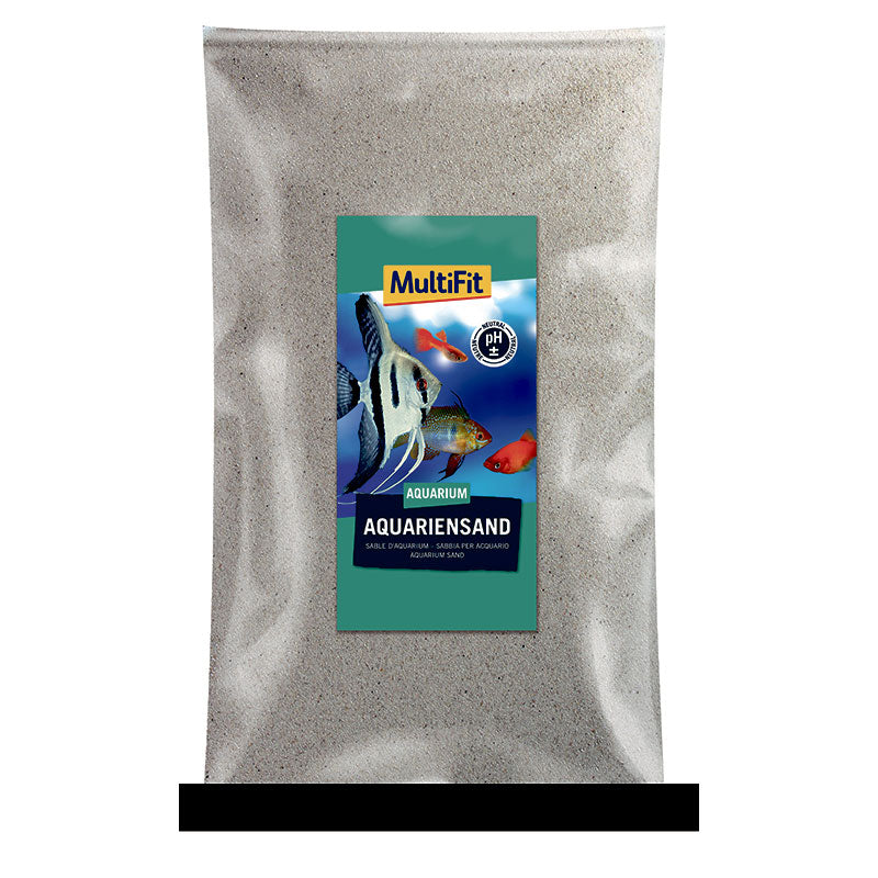Akvarie Sand 0,1-0,4 mm hvid 5 kg - Maxi Zoo Danmark