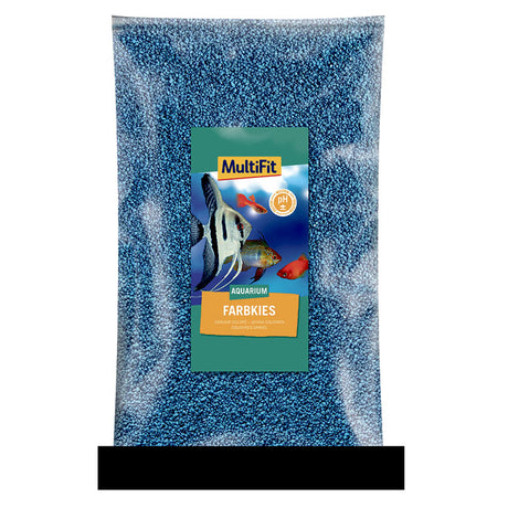 Akvarie Grus 2-3 mm blå 5 kg - Maxi Zoo Danmark