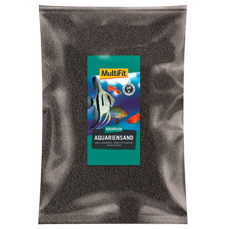 Akvarie Sand 0,2-0,6 mm sort 10 kg - Maxi Zoo Danmark