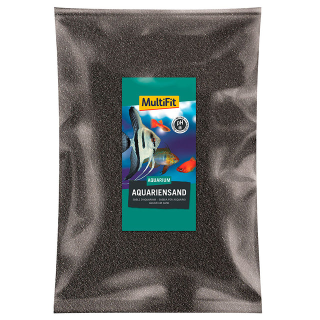 Akvarie Sand 0,2-0,6 mm sort 10 kg - Maxi Zoo Danmark