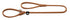 Læder rund line Elg 120cm, 10mm bred Cognac