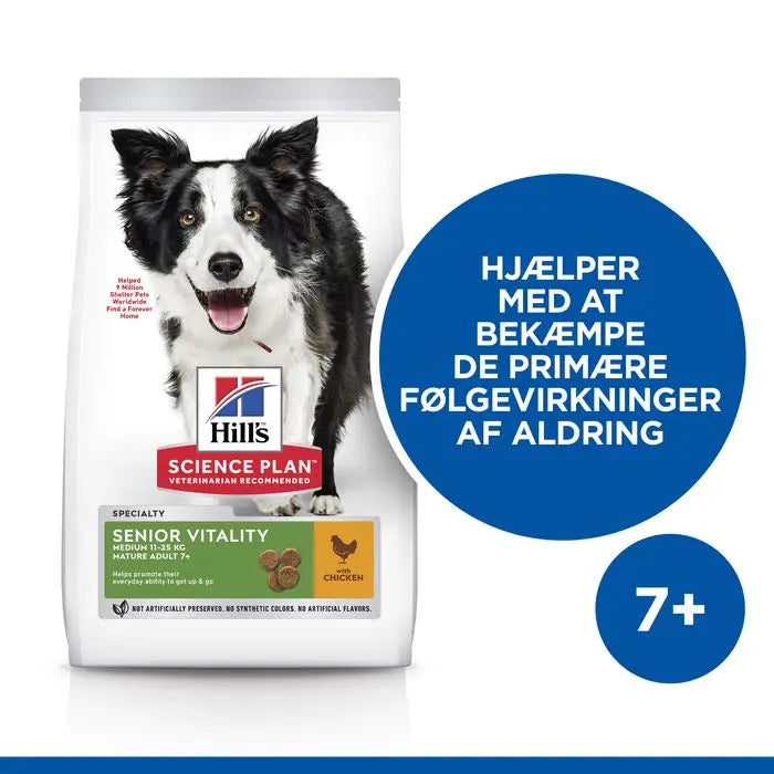 SP Canine Senior Vitality Medi kylling  2,5 kg - Maxi Zoo Danmark