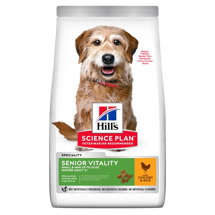 SP Canine Senior Vitality Smal kylling  6 kg - Maxi Zoo Danmark