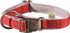 Halsbånd L 40-65x2,5x1,6 cm rød