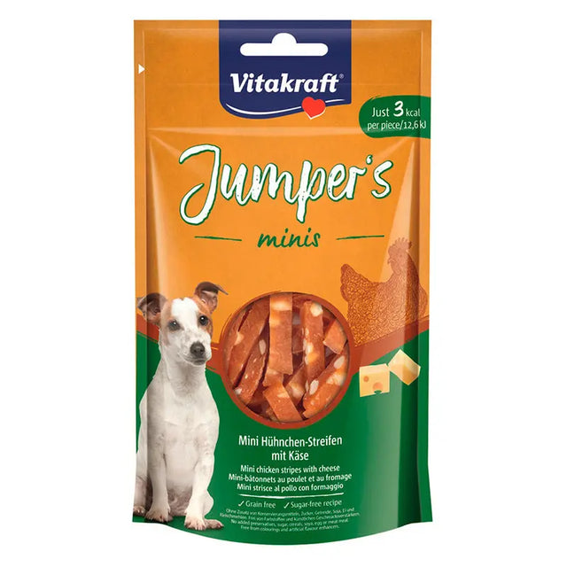 Jumpers mini Kylling/ost 80 g - Maxi Zoo Danmark