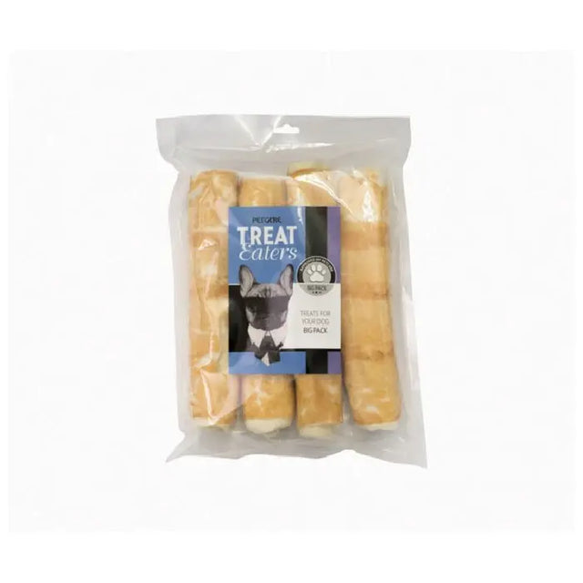 Chicken rolls 23 cm 4 stk. - Maxi Zoo Danmark