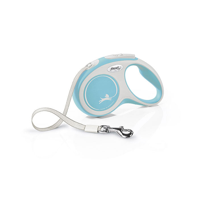 Hundeline New Comfort S 5 m light blå