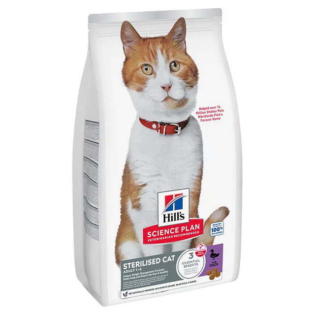 SP Feline Sterilised Cat And 10 kg. - Maxi Zoo Danmark