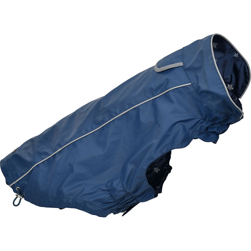 Vendbarjakke 44 cm blå