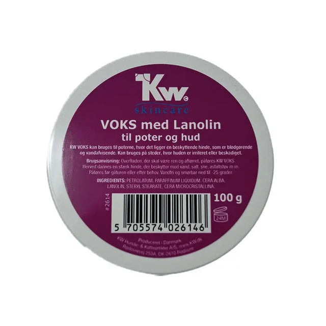 Potevoks m/lanolin Bøtte 100g - Maxi Zoo Danmark