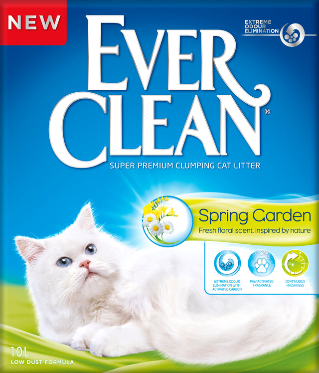 Kattegrus Spring Garden klumpende 9 kg/10 ltr. - Maxi Zoo Danmark