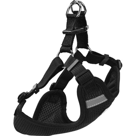 Nylonsele Mesh 38-54 cm sort - Maxi Zoo Danmark