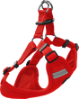 Nylonsele Mesh 24-32 cm rød - Maxi Zoo Danmark