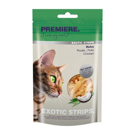 Exotic Strips Kylling m. kokos 50g - Maxi Zoo Danmark
