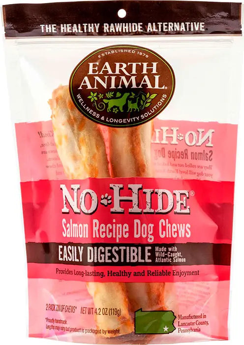 No-Hide Salmon Chews Medium 2 stk - Maxi Zoo Danmark