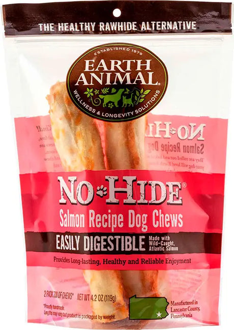 No-Hide Salmon Chews Medium 2 stk - Maxi Zoo Danmark