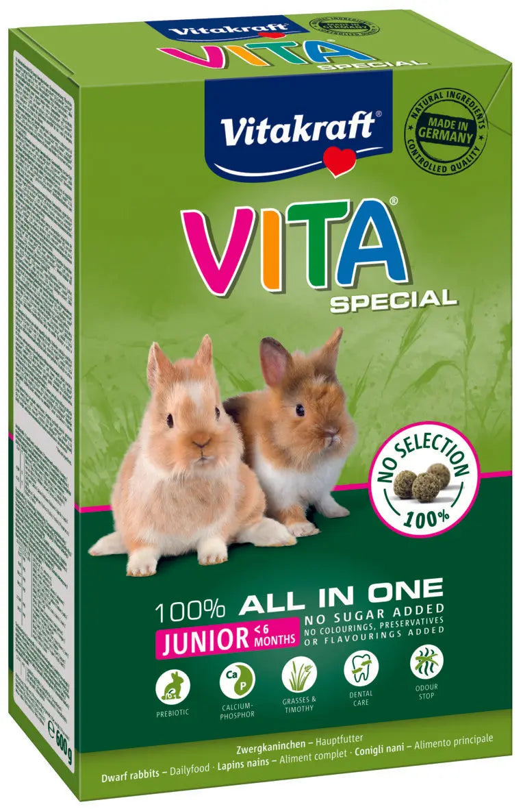 Vita Special Junior Kanin 600 g - Maxi Zoo Danmark