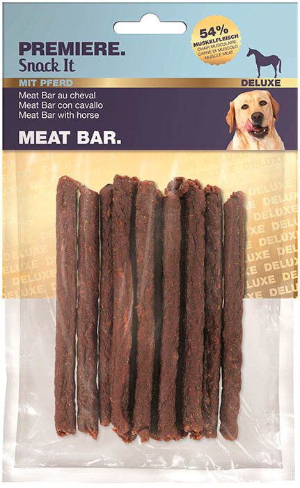Snack it Meat barHest 100g - Maxi Zoo Danmark