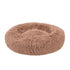 Hundeseng Fluffy XL Ø115 cm brun