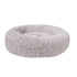 Hundeseng Fluffy XL Ø115 cm lysegrå - Maxi Zoo Danmark