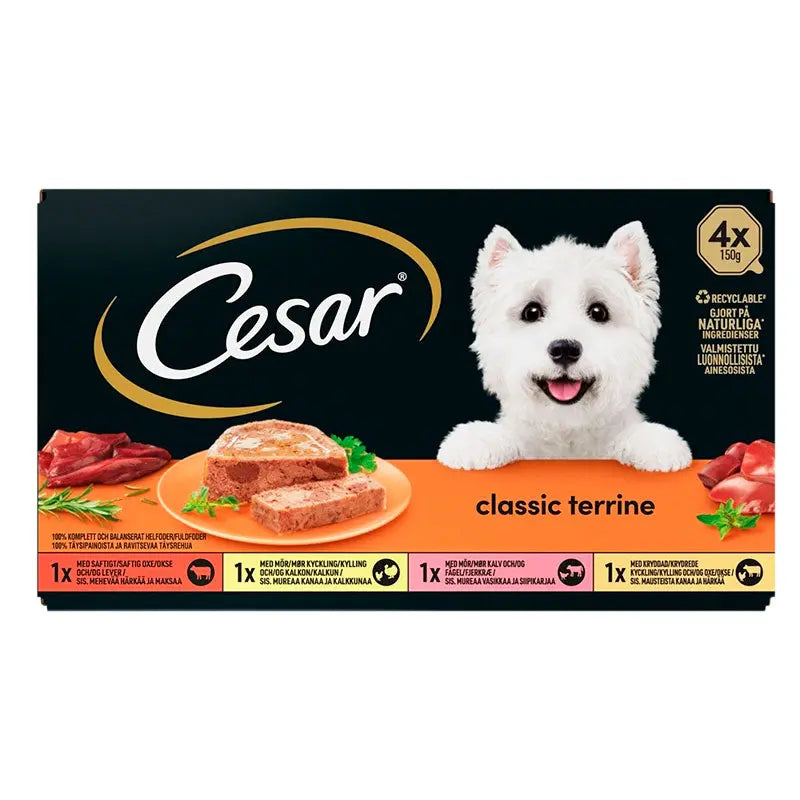Flexible Tray Classics Loaf 4 pack 150g - Maxi Zoo Danmark
