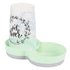 Foder og vand dispenser Leaf 28x16x22 cm - Maxi Zoo Danmark