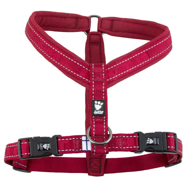 Nylon Y-sele Casual 90 cm rød - Maxi Zoo Danmark