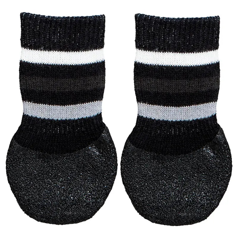 Hundesokker Non-slip S-M 2 stk/pk sort - Maxi Zoo Danmark