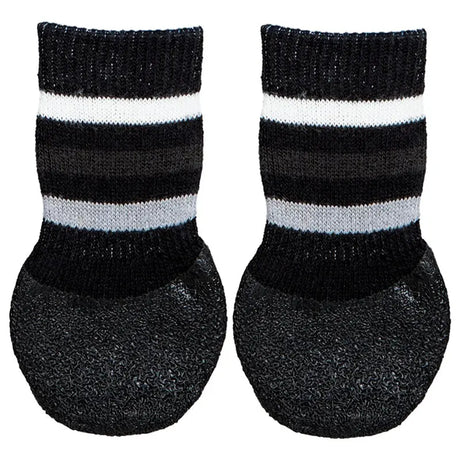 Hundesokker Non-slip M-L 2 stk/pk sort - Maxi Zoo Danmark