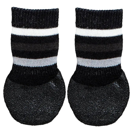 Hundesokker Non-slip L 2 stk/pk sort - Maxi Zoo Danmark