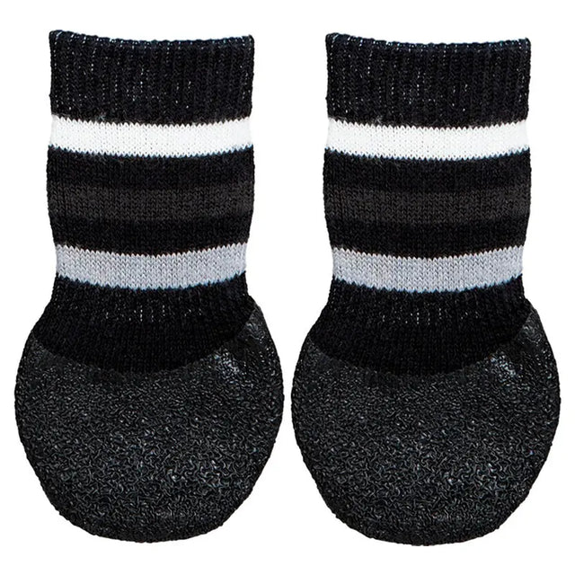 Hundesokker Non-slip L 2 stk/pk sort - Maxi Zoo Danmark