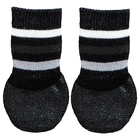 Hundesokker Non-slip L-XL 2 stk/pk sort - Maxi Zoo Danmark