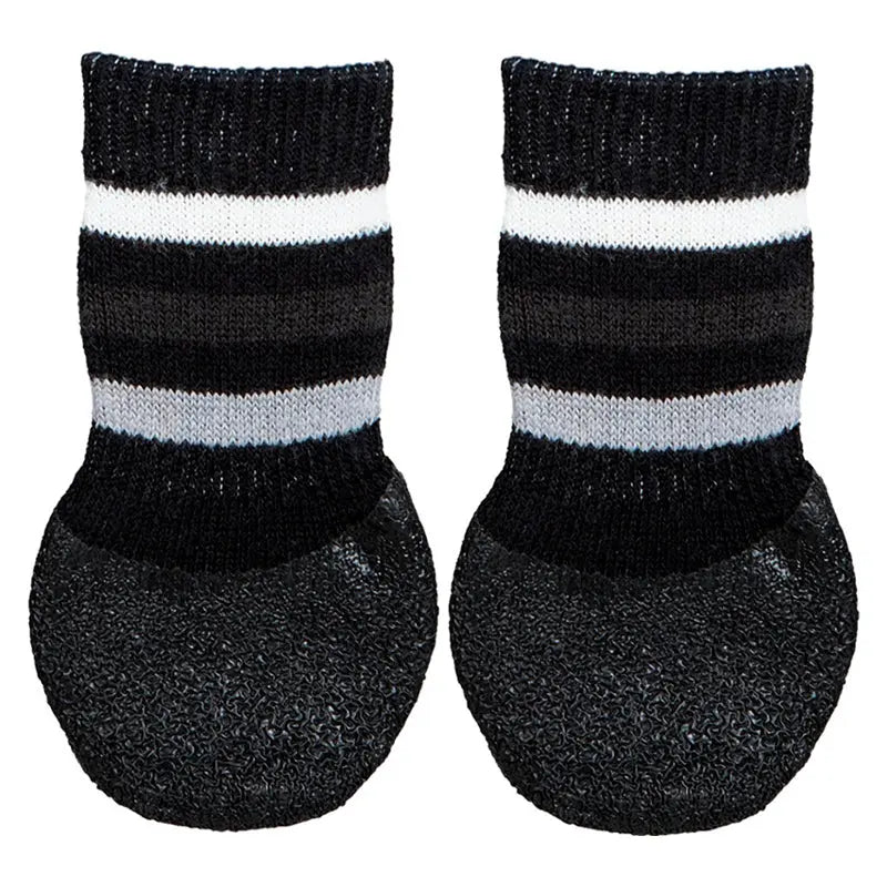 Hundesokker Non-slip XL 2 stk/pk sort - Maxi Zoo Danmark