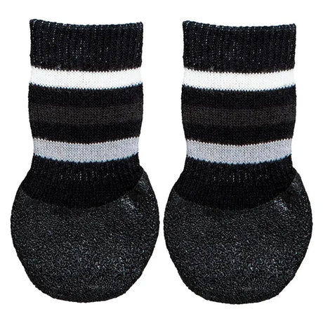 Hundesokker Non-slip XL 2 stk/pk sort - Maxi Zoo Danmark