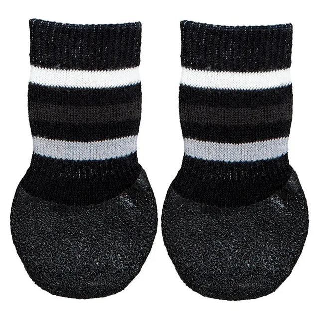 Hundesokker Non-slip XL 2 stk/pk sort - Maxi Zoo Danmark