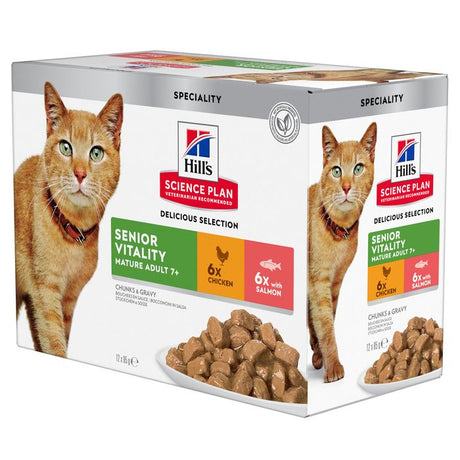 Senior Vitality Adult 7+Kylling 12x85g - Maxi Zoo Danmark