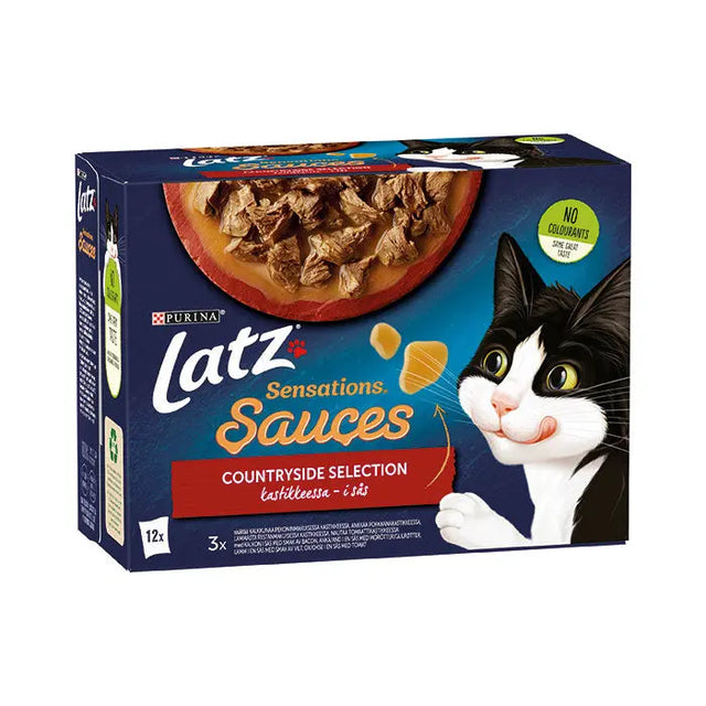 LATZ Sensations Sauces Country Sovs 12x85 g - Maxi Zoo Danmark