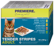 Adult Tender Stripes Pouch Multipack 12x85 g - Maxi Zoo Danmark