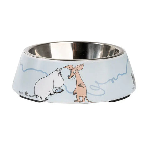 Melamin skål Moomin Pets S 160 ml blå - Maxi Zoo Danmark