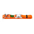 Nylonhalsbånd Alu-Strong Basic M 30-45 cm orange - Maxi Zoo Danmark