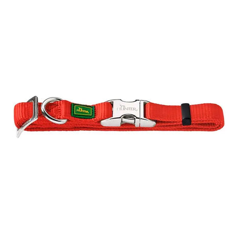Nylonhalsbånd Alu-Strong Basic XL 46-65 cm rød - Maxi Zoo Danmark