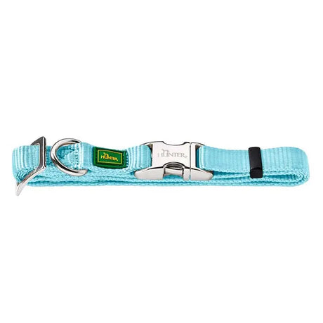 Nylonhalsbånd Alu-Strong Basic M 30-45 cm lyseblå - Maxi Zoo Danmark