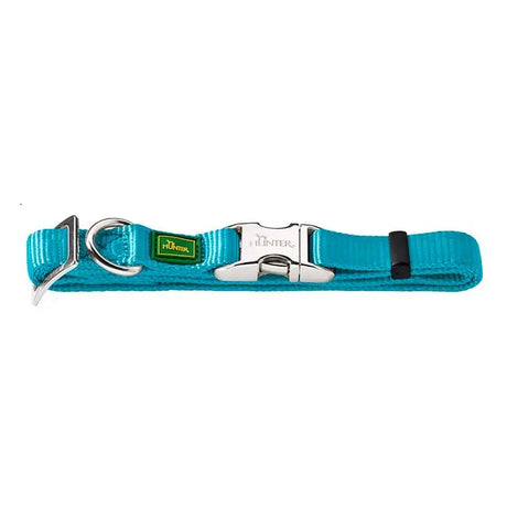 Nylonhalsbånd Alu-Strong Basic L 40-55 cm petrol - Maxi Zoo Danmark
