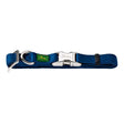 Nylonhalsbånd Alu-Strong Basic L 40-55 cm marine - Maxi Zoo Danmark