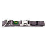 Nylonhalsbånd Alu-Strong Basic M 30-45 cm grå - Maxi Zoo Danmark
